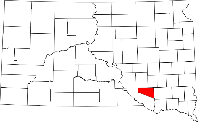 صورة:Map of South Dakota highlighting Douglas County.svg