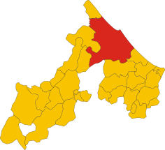 Mappa del comune di Rimini (provincia di Rimini, regione Emilia-Romagna, Italia).svg