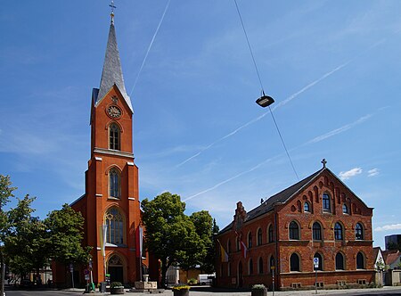 Maria Hilf Bamberg Kirche und Pfarrhaus