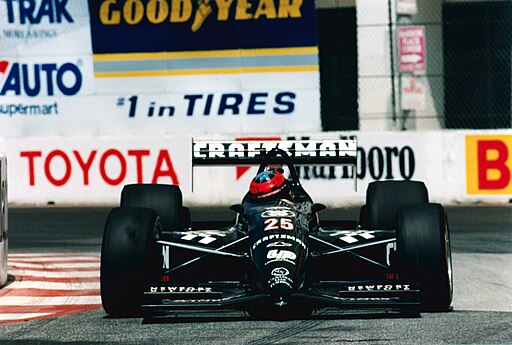 Mark Smith Long Beach Grand Prix 1993 Indy car race CART