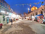 Mercado em Sehwan Sharif