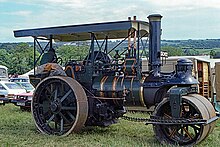 1915 Marshall road-roller at Ropley Marshall road roller.jpg