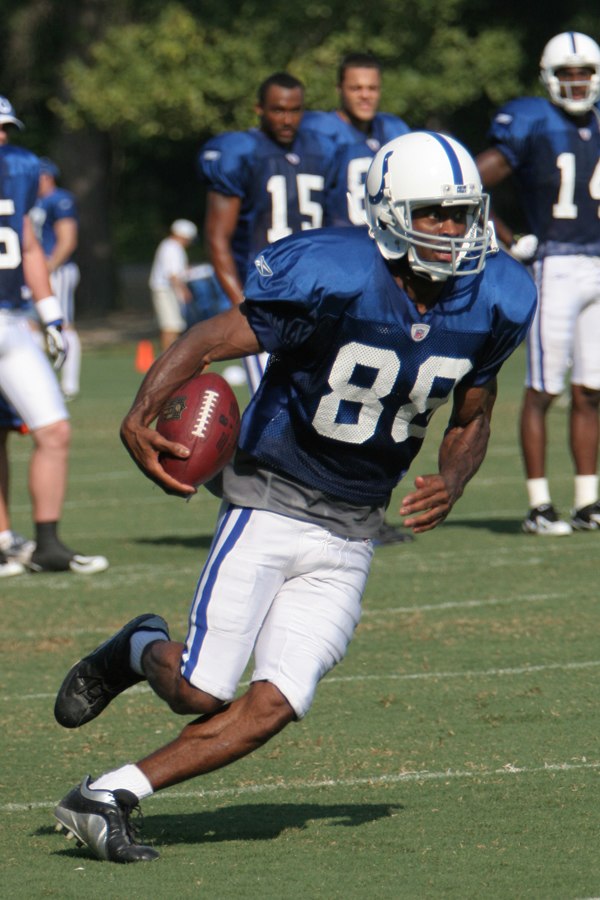 Marvin Harrison, selected 19th-overall by Indianapolis Colts, led the league in receiving yards and receptions twice, was named to 8 Pro Bowls, and is