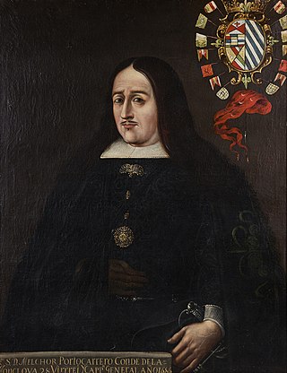 <span class="mw-page-title-main">Melchor Portocarrero, 3rd Count of Monclova</span> Mexican politician