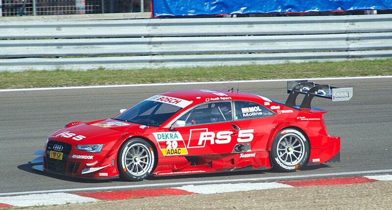 File:Miguel Molina driving an Audi A5 DTM (R17) at 2013 DTM Zandvoort.jpg