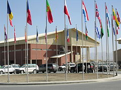 Image 13NATO's military terminal at Kabul International Airport (from History of Afghanistan)