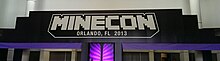 Minecon 2013 sign (10613174734).jpg