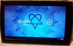 Coby Kyros brand tablet. Moe Epsilon's Coby Kyros (front).jpg