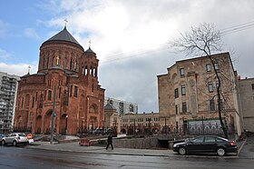 Armensk kirkekatedralkompleks i Moskva