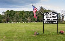 Morgan West Wheatland Cemetery in Wheatland Township, Mecosta County Morgan West Morgan Cemetery.jpg