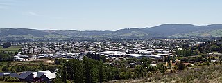 Mosgiel Town in Otago, New Zealand