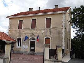 Das Rathaus in Moulinet