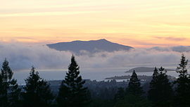 Berkeley.JPG'den Tamalpais Dağı