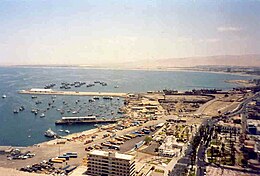 Puerto o Terminal Portuario de Arica, en 2006.