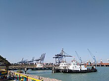 Port View from Tug berth side Mundra port.jpg