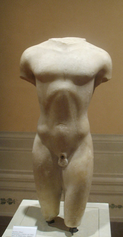 The "Apollino Milani" Museo archeologico di Firenze, Apollino Milani 520-510 a.c..JPG