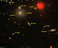 NGC 494 s IC 1685, IC 1687, NGC 504, NGC 507, NGC 508, IC 1690, IC 1685 (SDSS)