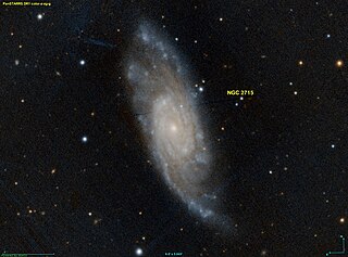 <span class="mw-page-title-main">NGC 2715</span> Galaxy in the constellation Camelopardalis