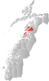 Nordfold-Kjerringøy within Nordland