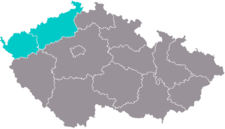 Region soudržnosti Severozápad na mapě