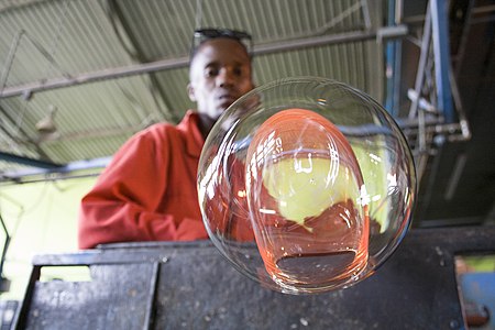 Nathi forming the internal vessel in a wine cooler