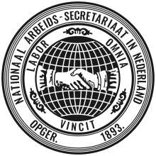 Ұлттық Arbeids-Secretariaat Logo.svg