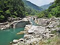 寝覚の床（長野県木曽郡上松町）