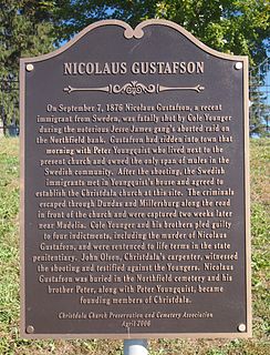 Nicholas Gustafson Swedish immigrant