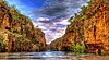 The impressive Katherine Gorge in Nitmiluk National Park