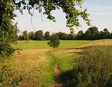 Playing fields in Nork Park NorkPark playing fields 11.ix.2015.jpg