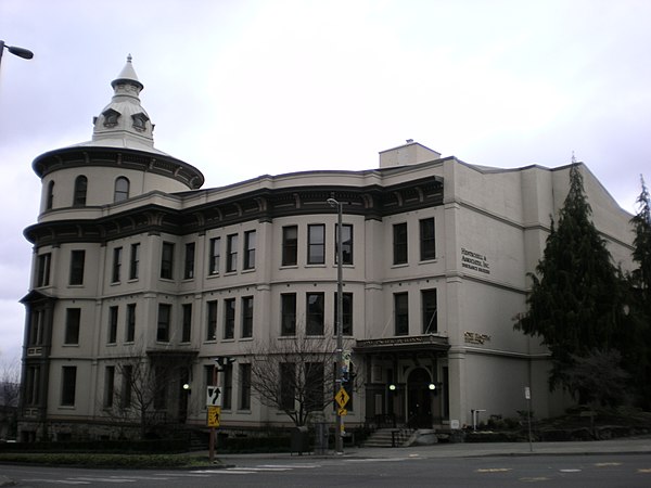 The former Northern Pacific Office Building in Tacoma, Washington