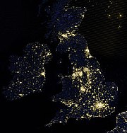 NASA VIIRS image highlighting UK population centres Northwestern Europe at night by VIIRS cropped to GB.jpg