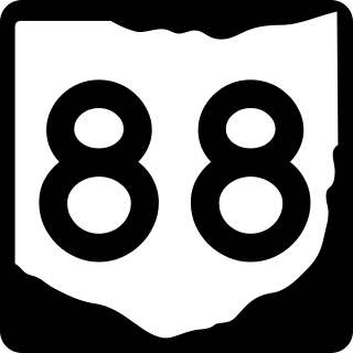 <span class="mw-page-title-main">Ohio State Route 88</span> State highway in northeastern Ohio, US