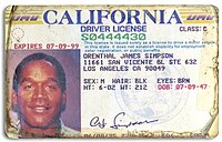 OJ Simpson's driver's license, 1995.jpg