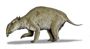 Palorchestes azael (reconstruction)