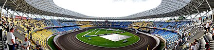 Torun speedway stadium in Poland