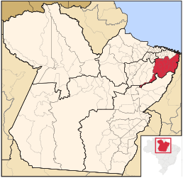 Microrégion de Guamá - Carte