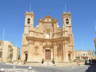 Basilica of the Visitation, Għarb Church in Għarb, Malta