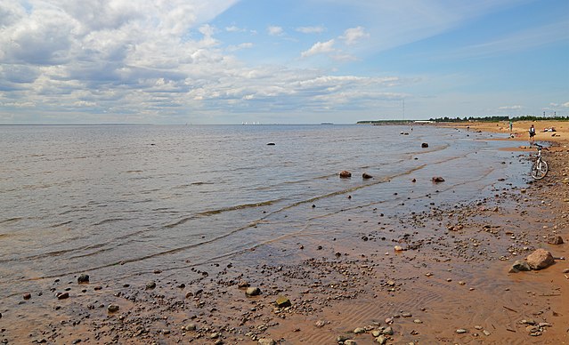 Невская губа в Санкт-Петербурге