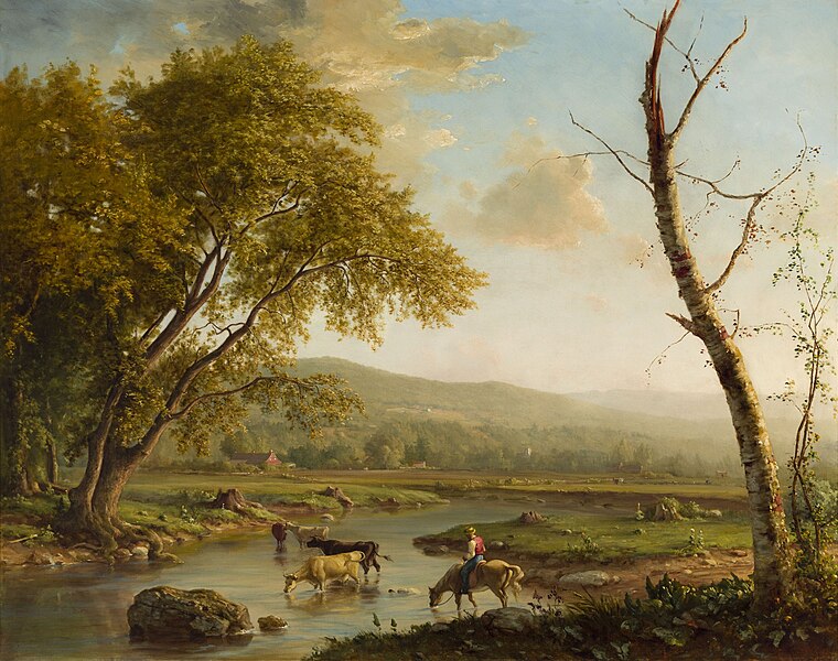 File:Pastoral Scene - George Inness, 1857 (New Orleans Mus of Art).jpg