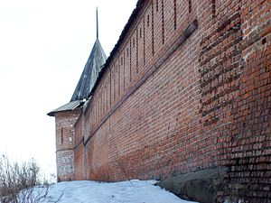Северо-восточная башня монастыря (2008)