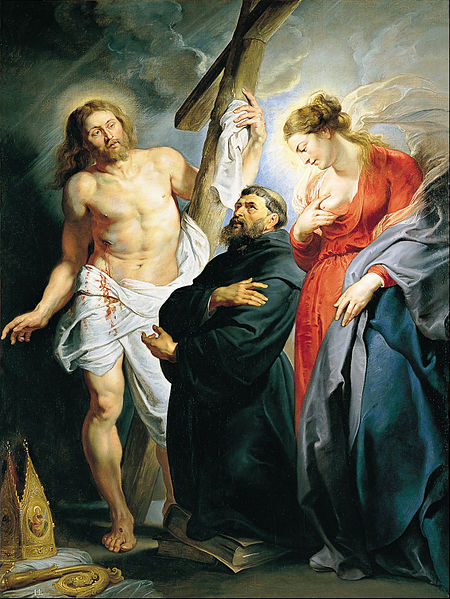 File:Pedro Pablo Rubens - San Agustín entre Cristo y la Virgen - Google Art Project.jpg