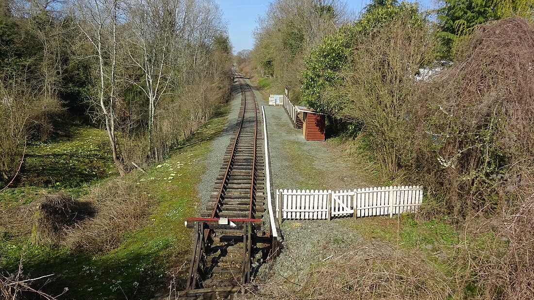 Penygarreg Lane Halt railway station