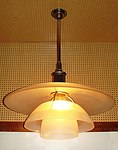 PH-lampa i glas