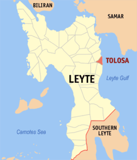 Tolosa na Leyte Coordenadas : 11°3'48"N, 125°2'7"E