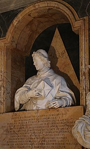 Pierre Monnot, monument par Savo mellini (1699), avec des bustes de Pierre et paolo antonio mellini et sarcophage de g. baptist 03.jpg