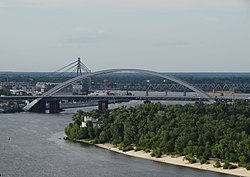 Podilskyi Bridge construction as of 2021.07.21.jpg