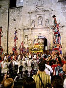 La festo de «la Mare de Déu de la Salut» de Algemesí - Hispanio.