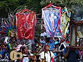 Procession Fiesta de la Santa Cruz Queretaro Mexico 1