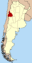Location of the Province of San Juan